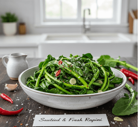 Sauteed/Fresh — Fresh Rapini (24 Oz)
