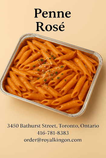 Penne Pasta — Rose Sauce (Small)