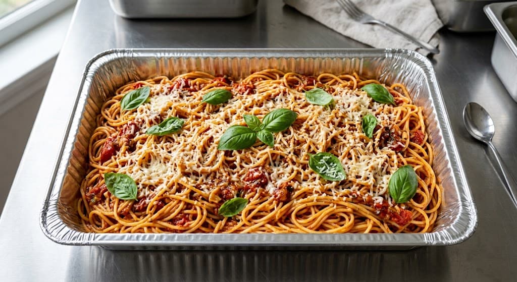 Spaghetini Pasta Tray