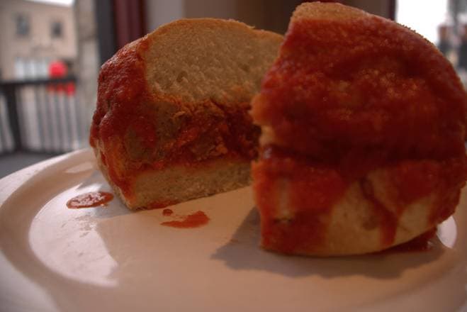 Meatball Sandwich Tray