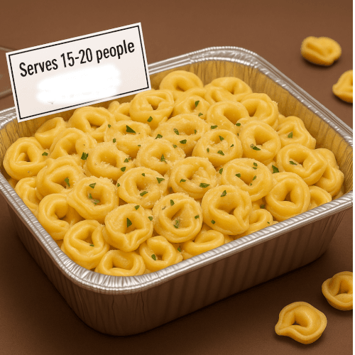 Cheese Tortellini Pasta Tray (Large)